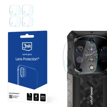 3mk Lens Protection hibrīdstikls kamerai priekš Ulefone Armor 28 Ultra