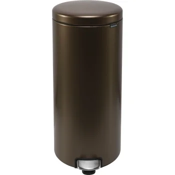 Brabantia NewIcon 30 l atkritumu tvertne ar pedāli, Warm Bronze