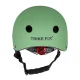 Bērnu velo ķivere Trike Fix ar LED, M (55-58 cm), tumši zaļa