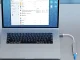 USB-A uz RJ45 Ethernet tīkla adapteris 100 Mbps, Pelēks