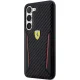 Ferrari Carbon Contrast Edges vāciņš Samsung Galaxy S23+ Black