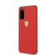 Ferrari Samsung Galaxy S20 vāciņš Silicone, sarkans