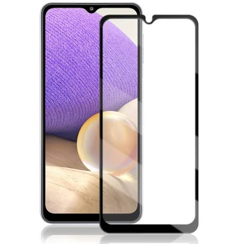 5D Aizsargstikls Samsung Galaxy A32 5G (SM-A326B/DS), Melns Pilna Pārklājuma (Tempered Glass)