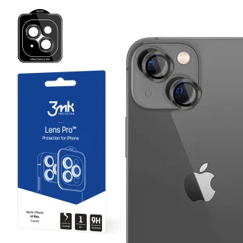 3mk Lens Protection Pro kameras aizsargstikls iPhone 14 Plus pelēks
