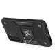 Vāciņš Wozinsky Ring Armor telefonam Samsung Galaxy S23 ar gredzenu, melns