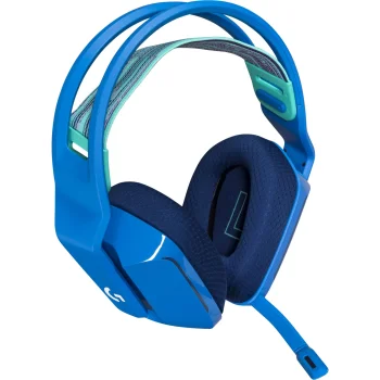Logitech G733 Lightspeed bezvadu spēļu austiņas, zilas