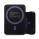 BMW M Collection MagSafe 15W 5000mAh bezvadu ārējais akumulators, melns