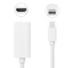 Mini DisplayPort uz HDMI adapteris, balts