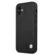 BMW iPhone 12 mini vāciņš Leather Deboss, melns