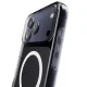 Puro Impact Clear D3O vāciņš iPhone 17 Pro Max ar MagSafe atbalstu, caurspīdīgs