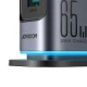 Joyroom JR-TCM02 GaN 65W uzlādes stacija lādētājs 4x USB-C 2x USB-A ar UK spraudni, pelēka