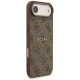 Guess 4G Ring Classic Logo MagSafe vāciņš iPhone 17 Air - Brūns