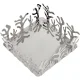 Salvešu turētājs Alessi Mediterraneo ESI18, 20.5 x 20.5 cm, sudraba