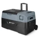 4Fizjo Xtreme Mountain Goat kompresora pārnēsājamā ledusskapis 27,8 L, melns/pelēks