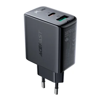 Acefast A5 tīkla lādētājs USB Type-C / USB 32W, melns
