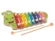 Koka ksilofons, attīstošs muzikālais instruments bērniem \"Kāpurs\" | Xylophone Educational Wooden Cymbals