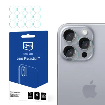 3mk Lens Protection kameras aizsargstikls iPhone 16 Pro Max