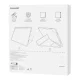 Apple iPad Pro 12.9 (2020 2021 2022) Baseus Minimalist Tablet Cover Case, Pink | Planšetes Vāciņš Maciņš Apvalks...