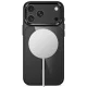 Tech-Protect Magmat Magsafe CC vāciņš iPhone 17 / 18 Pro Max, melns caurspīdīgs