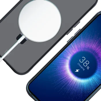 3mk Smoke Case Mag&Stand vāciņš Apple iPhone 16E melns