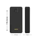 Ārējais akumulators Dudao K10Pro 20000mAh 2 x USB-A, melns