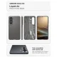 Spigen Samsung Galaxy S26 vāciņš Liquid Air, pelēks