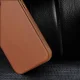 Dux Ducis Naples ādas vāciņš iPhone 14 Plus ar MagSafe, brūns