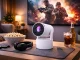 HY-300 PRO LED viedais projektors ar Android TV 11.0, WiFi, Bluetooth un mikrofonu