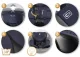 Nukido Aero Line bērnu autosēdeklītis 0-36 kg Isofix, melns/tumši zils