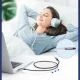 Ugreen AV118 3.5mm Audio Pagarinātājs (M/F) 1m, Sudraba