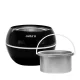 iWAX Vaska sildītājs kārbām un cietajam vaskam, 500 ml, 100 W, melns