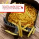 Solis Air Fry & Dry XL 8200 gaisa friteris, 7.5L, Sudraba/Melna