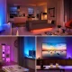 RGB LED TV fona apgaismojums 4x50cm