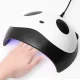 UV/LED manikīra un pedikīra lampa PANDA 36 W, Balta (Dual LED)