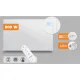 Infrasarkano staru sildītājs Berdsen Bd-987, 800 W, Wi-Fi, tālvadības pults