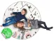 Divpusējs sarullējams bērnu paklājs Nukido NK-342 | Kids Roll-up Foam Mat