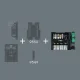 Rokas instrumentu komplekts Wera Tool-Check Modular 1, 21 gab.