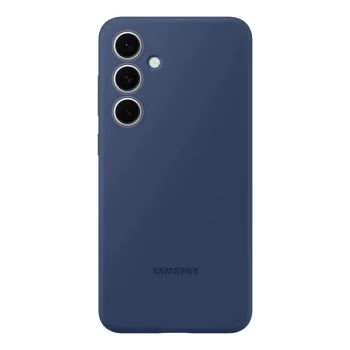 Original Samsung Galaxy S24 FE ( SM-S721B/DS ) Silicone Cover Gel Case, Blue (EF-PS721CLEGWW) | Oriģināls Telefona...