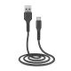 SBS LTHL200 USB-A uz Micro-USB kabelis 1 m, melns