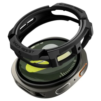 Spigen Rugged Armor aizsargkorpuss Samsung Galaxy Watch 8 40mm Matte Black