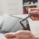 Irbulis / Stiluss / Zīmuls ar pildspalvu telefoniem planšetdatoriem - melns (Capacitive Stylus Pen for Phone, Tablet)