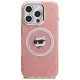 Karl Lagerfeld IML Choupette Head Logo MagSafe vāciņš iPhone 16 Pro, rozā