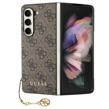 Guess Samsung Galaxy Z Fold 5 vāciņš 4G Charm, brūns