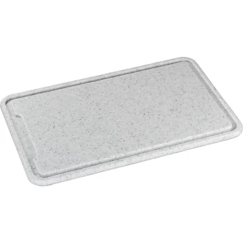Zassenhaus 60072 plastmasas griešanas dēlis, gaiši pelēks, 42x27 cm