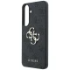 Guess vāciņš Samsung Galaxy S26 FE ar MagSafe Embossed 4G Ring Classic Logo, melns