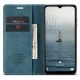 Samsung Galaxy A34 (SM-A346) CASEME Wallet Magnetic Leather Case Cover, Blue | Telefona Vāciņš Maciņš Apvalks...