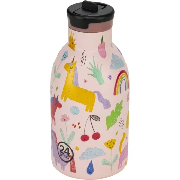 24Bottles Kids termopudele bērniem Magic Friends, 330 ml