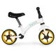 Ecotoys LC-V1252-BLACK-W līdzsvara velosipēds ar EVA riepām, balts