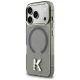 Karl Lagerfeld IML K Head Logo MagSafe vāciņš iPhone 17 Pro, melns