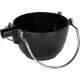 Čuguna tējkanna Staub 1,15 L, apaļa, melna